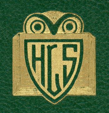 From the cover of The Green and Gold, 1932.