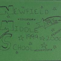 Cover of the 2000 middle school yearbook