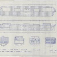 Robert E. Hager Canal Boat Diagrams