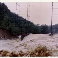 Flood of 1972, Genesee River in Letchworth State Park