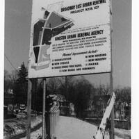 Sign Promoting Broadway East