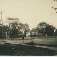 Northwest corner of Park Avenue & Merrick Road Circa 1915. 