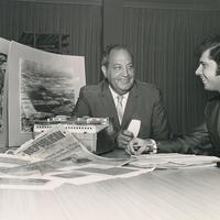This is a photograph we have of the interview with Judge Widlitz taking place.