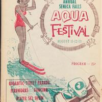 1961 cover of Aqua Festival program