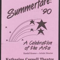 Summerfare! 1990 Playbill cover