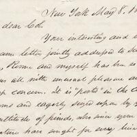 Letter to Daniel Butterfield from C. Morrell