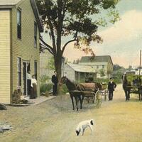Street Scene In The Ashokan District, Near Brown's Station, In The Castkills NY Site Of N Y Water Supply