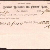 Signed check