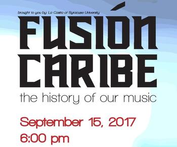 Fusión Caribe Exhibition Flyer