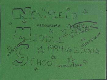 Cover of the 2000 middle school yearbook