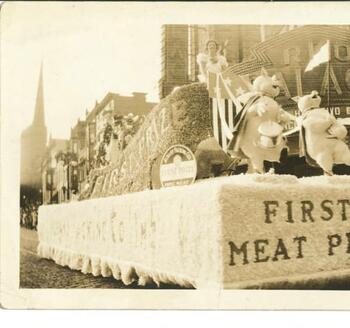 Dongan Charter Parade 1936 Albany New York