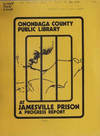 Onondaga County Public Library at Jamesville Prison: A progress Report Page 1