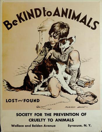 American Humane Association 'Be Kind to Animals' Poster Collection | New  York Heritage