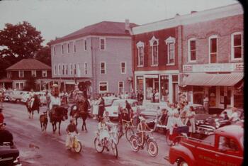 Main Street Smyrna During Old Home Days Parade, 1957