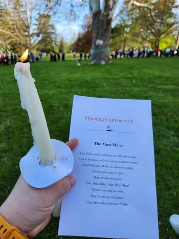 Last Day of Classes Opening Convocation Program and Candle