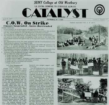 "The Catalyst" front page of April 21, 1977