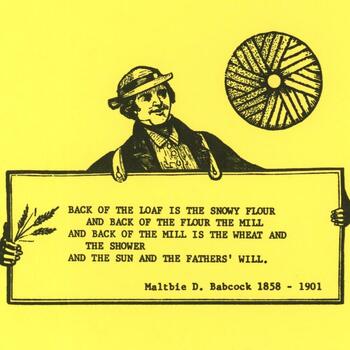 Back cover of The Millers Meal (second ed., 1983)