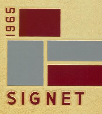 From the cover of The Signet, 1965.