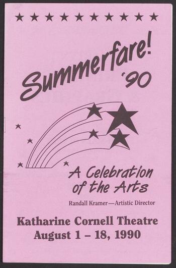 Summerfare! 1990 Playbill cover