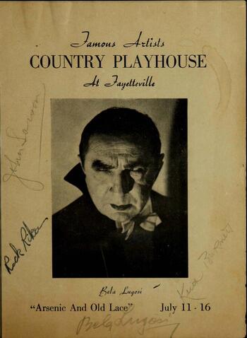 Arsenic And Old Lace Front Cover