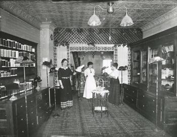 Kingston, New York Shop Interiors circa 1914