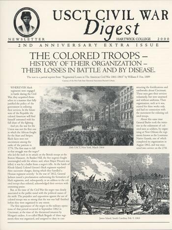USCT Digest, 2nd Anniversary Extra Issue, 2000