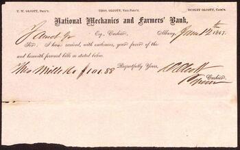 Signed check