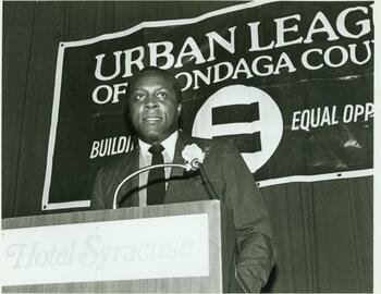 Vernon Jordan, President of the National Urban League, 1981-09