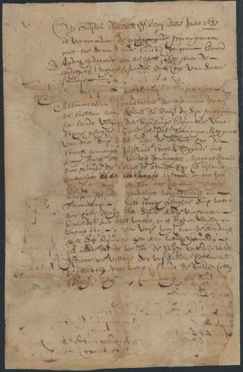 Esopus-Huguenot Land Agreement, 1677