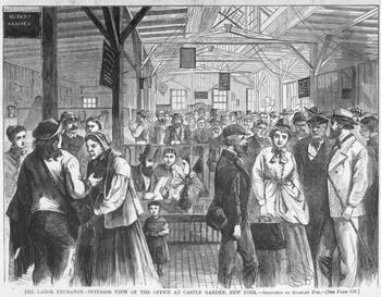 The labor exchange, 1868