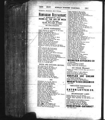 Buffalo City Directory, 1910.