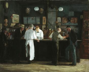 McSorley's Bar, 1912.