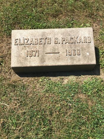 Elizabeth Packard grave marker