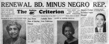 Clipping from The Buffalo Criterion, 9 March 1963