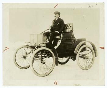 The first Packard automobile, built 1898