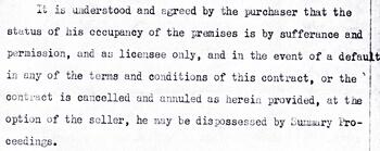 Extract from a Land Contract in Newburgh
