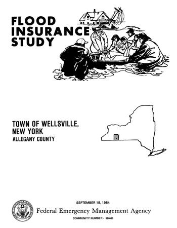 town of Wellsville Flood Insurance study