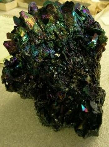 a piece of carborundum