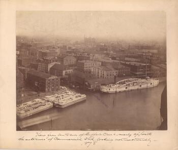 Commercial slip and Central Wharf