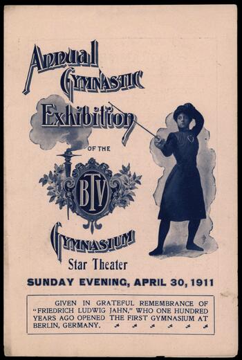 Annual Gymnastics Exhibition programme