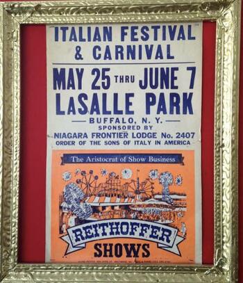Poster for Italian Festival