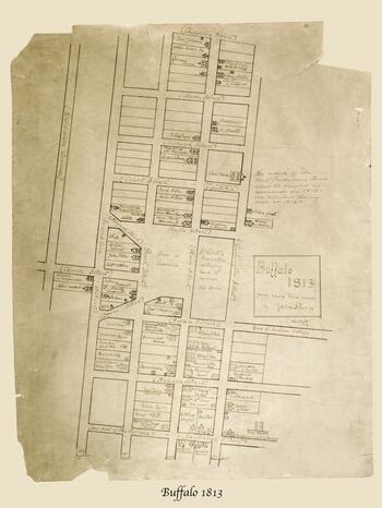 1813 Juba Storrs map