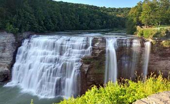 The Genesee River in Letchworth State Park 