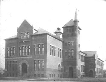 Lockport Union High School, Lockport, New York, Bethune & Bethune Architects, 1891