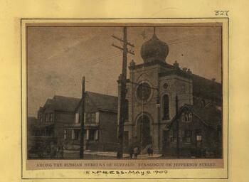 Synagogue on Jefferson Ave