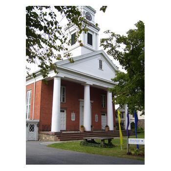 Photo of the Reformed Dutch Church of New Paltz