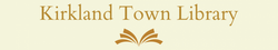 Kirkland Town Library logo