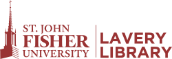 St. John Fisher University, Lavery Library logo
