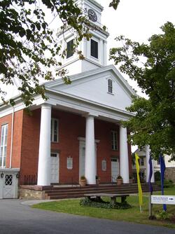 Photo of the Reformed Dutch Church of New Paltz